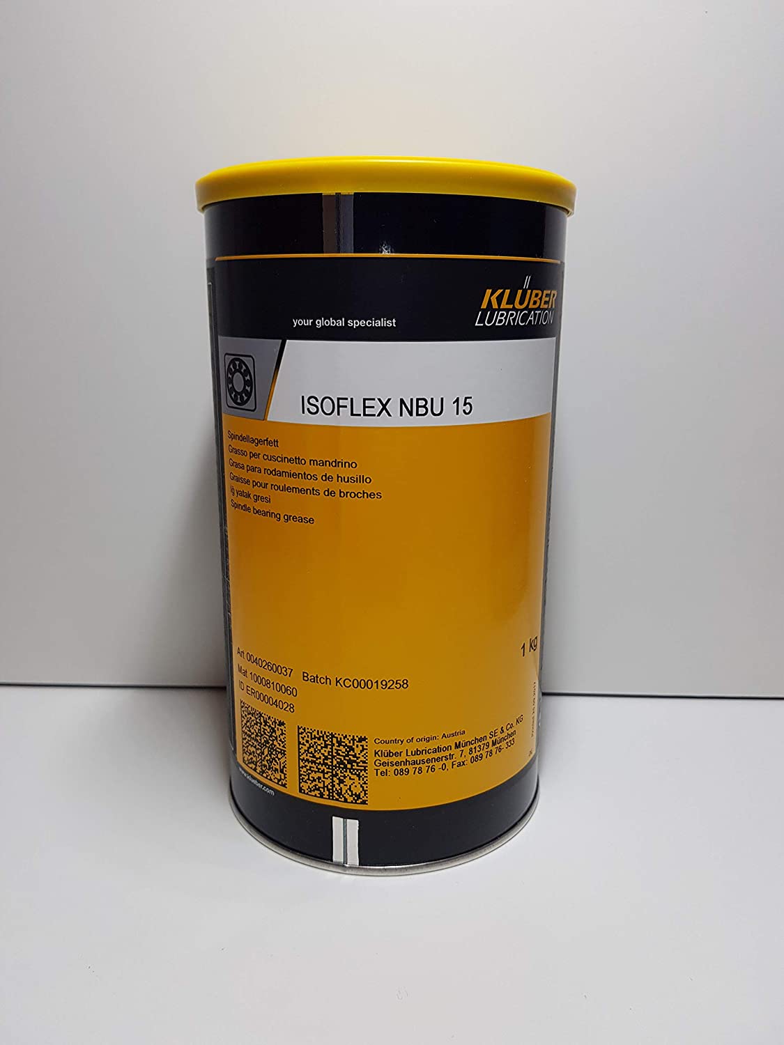 ảnh Kluber Isoflex NBU 15